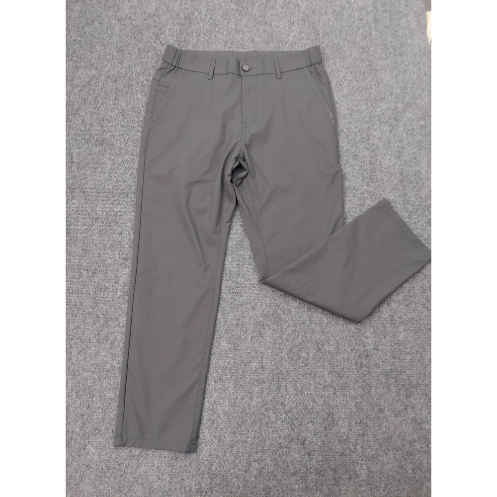Jack Archer Pants Men 31x28 Charcoal Gray Straight Fit Jetsetter Tech Golf Chino